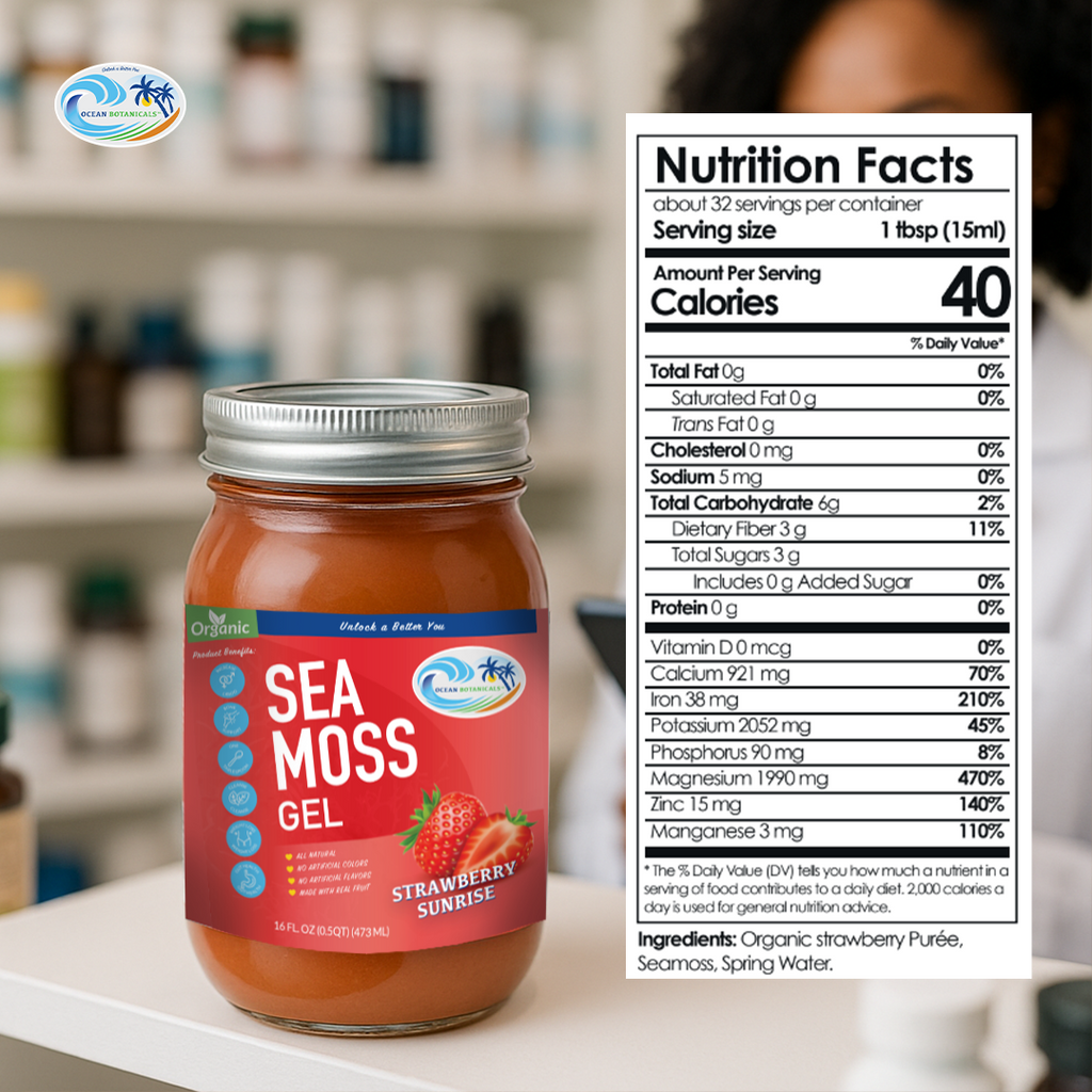 Strawberry Sea Moss Gel