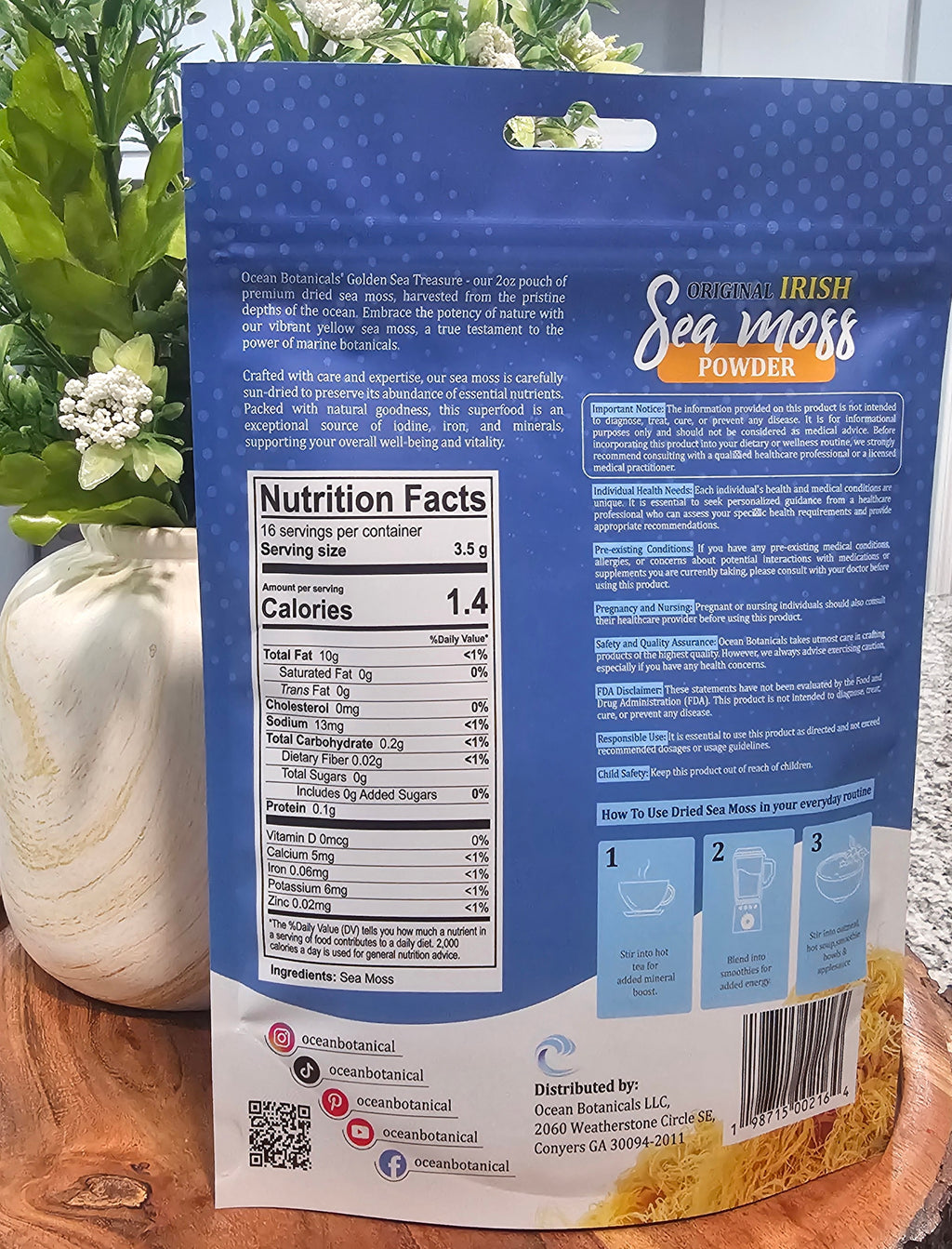 Raw Sun-Dried Sea Moss