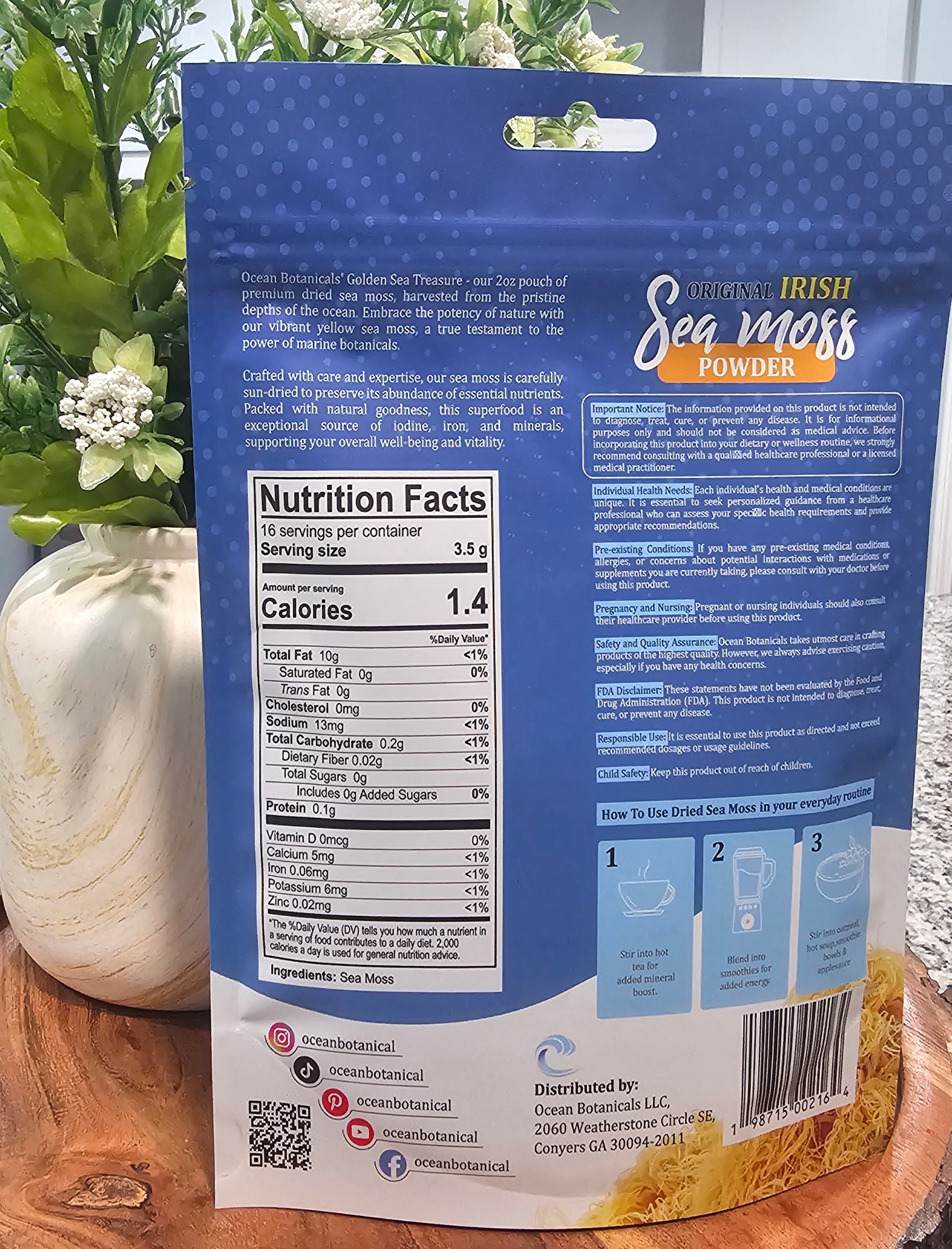 Raw Sun-Dried Sea Moss