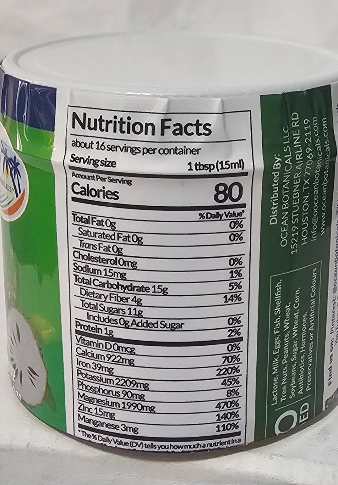 Sample Seamoss Gel (Soursop)