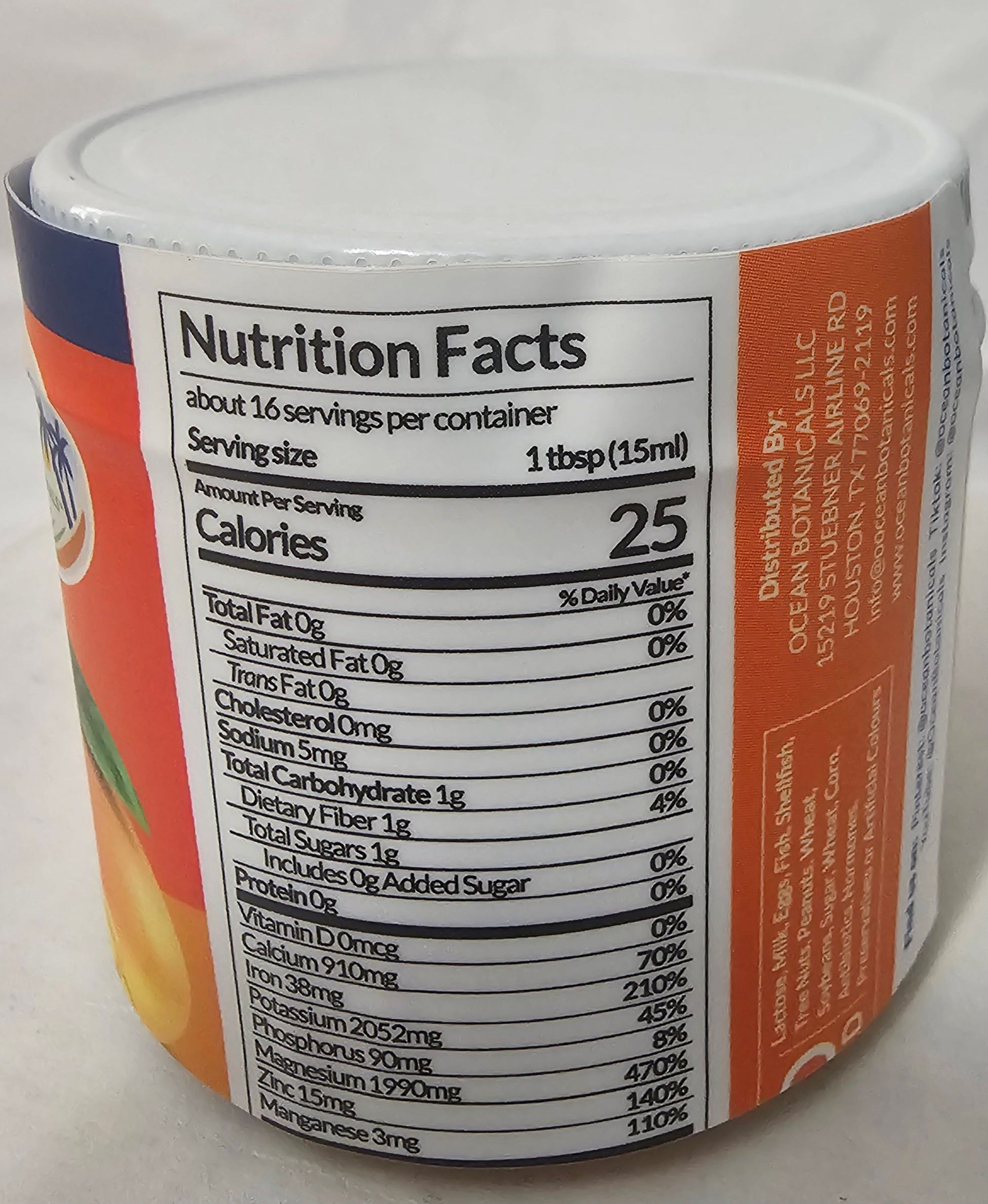 Sample Seamoss Gel (Mango)