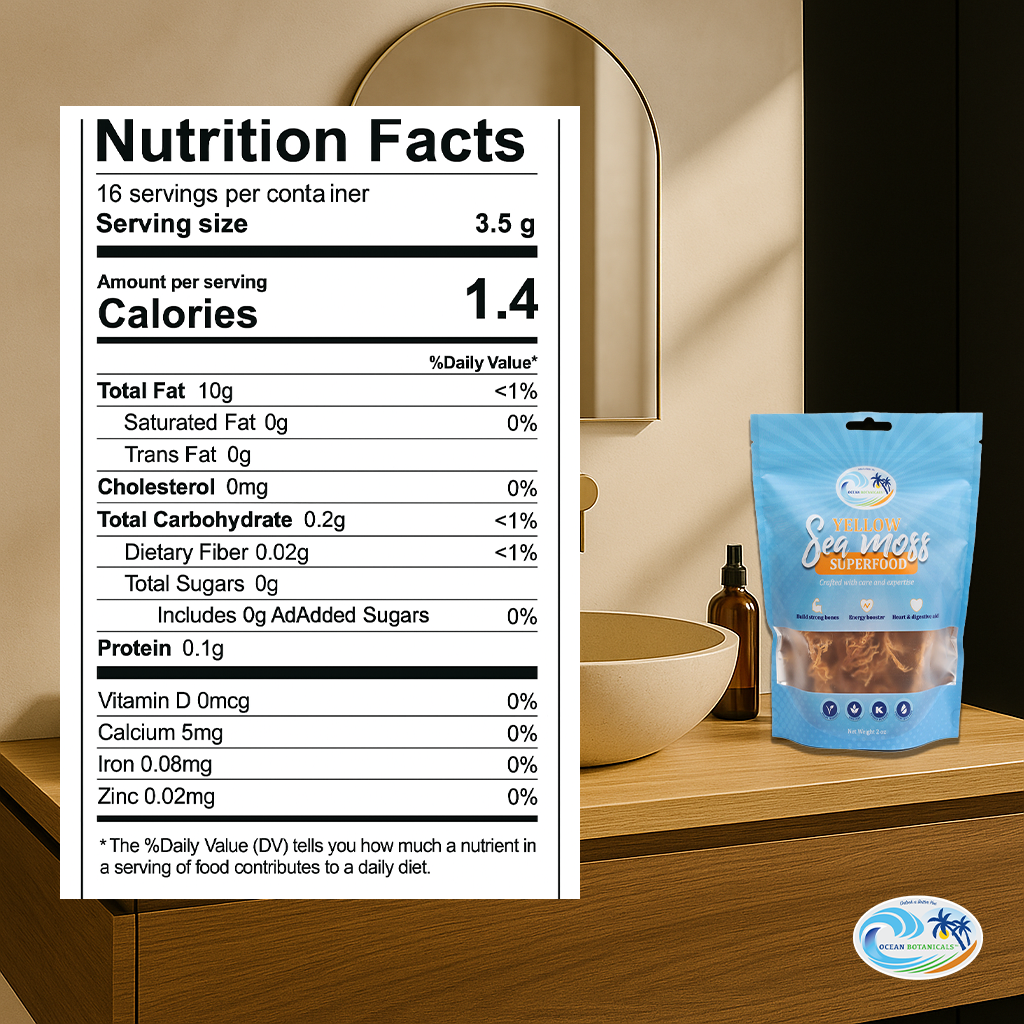 Raw Sun-Dried Sea Moss