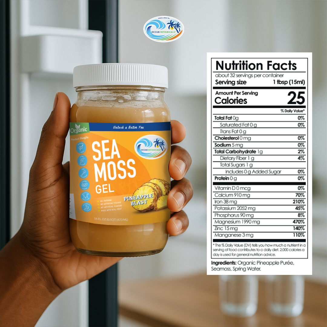 Pineapple Sea Moss Gel