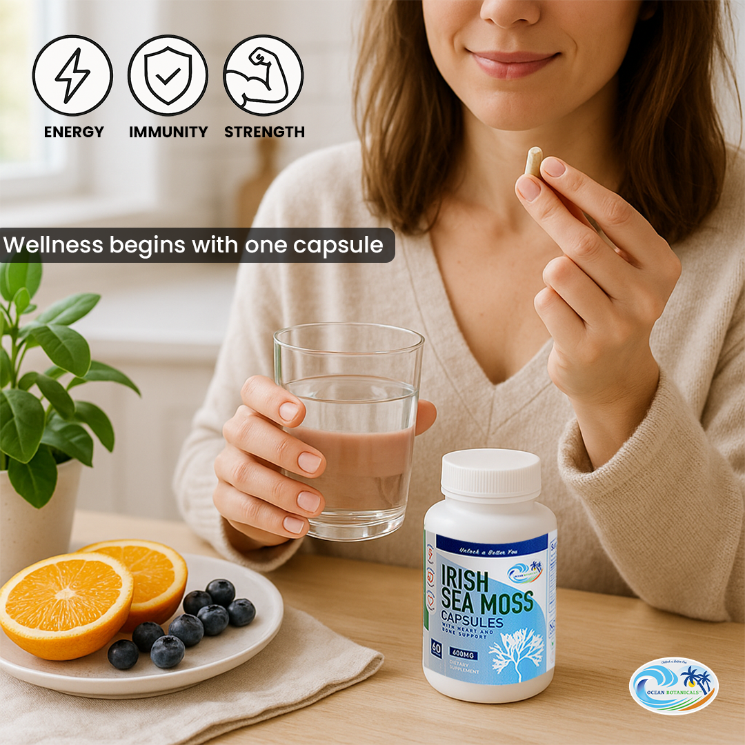 Organic Irish Sea Moss Capsules