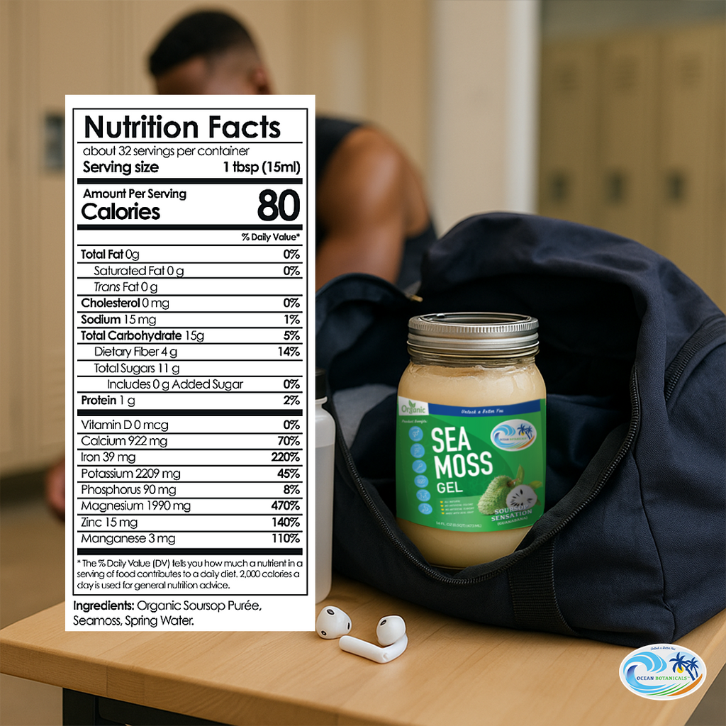Soursop Sea Moss Gel