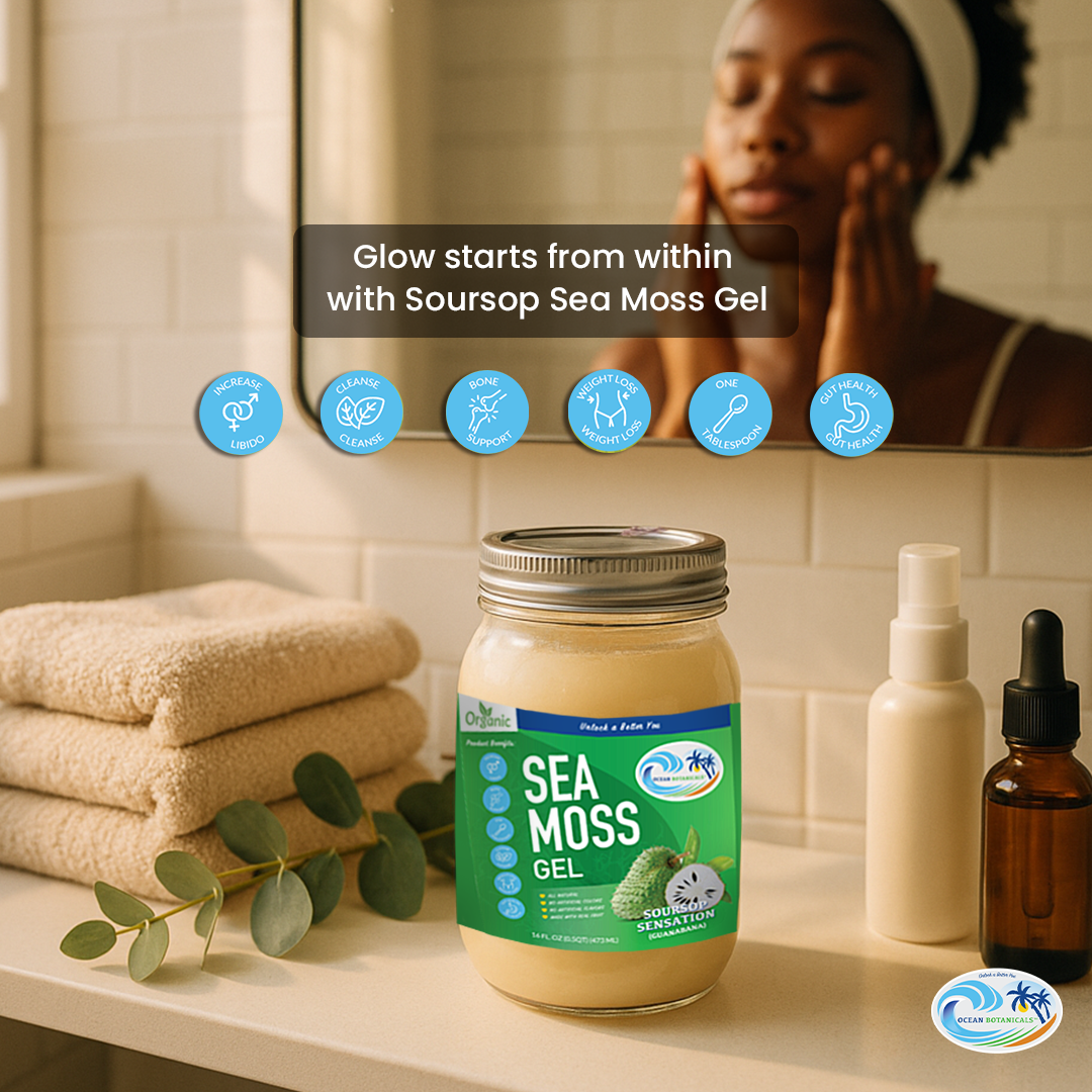 Soursop Sea Moss Gel