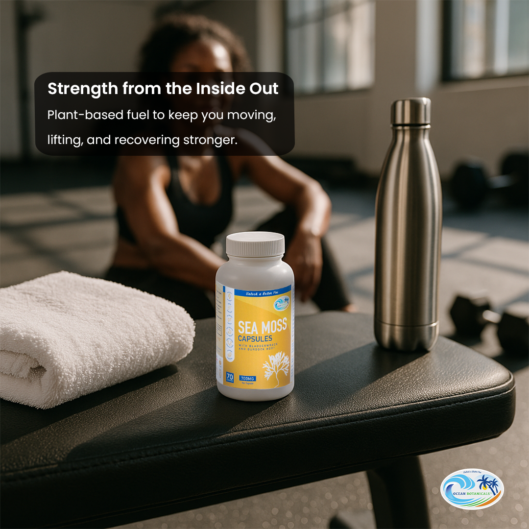 Sea Moss With Bladderwrack And Burdock Root Capsules