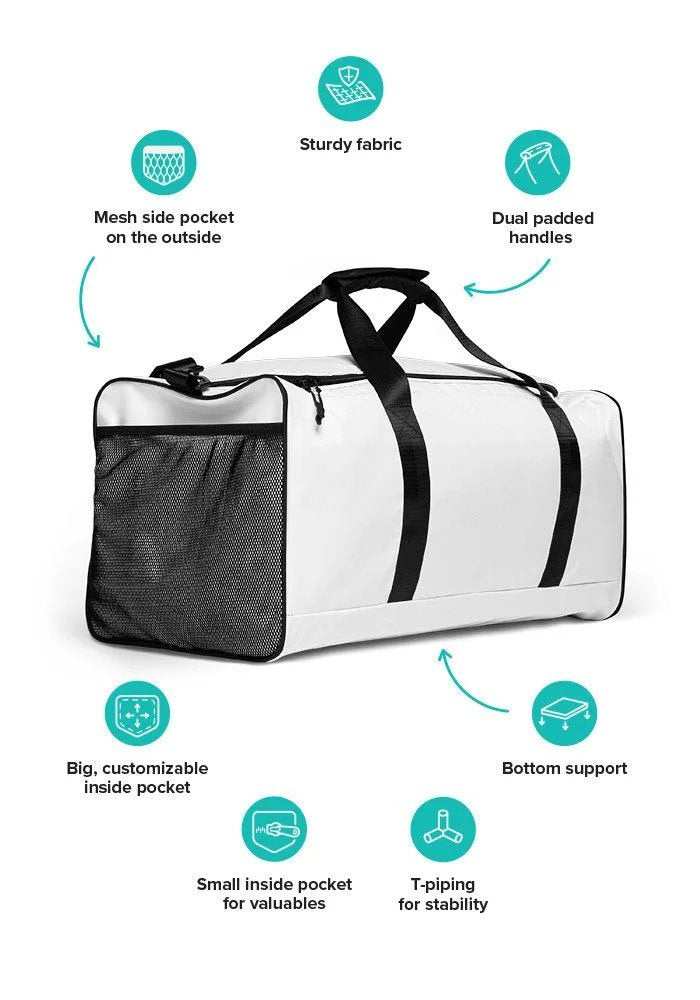 Unlock a better you "Duffle bag"