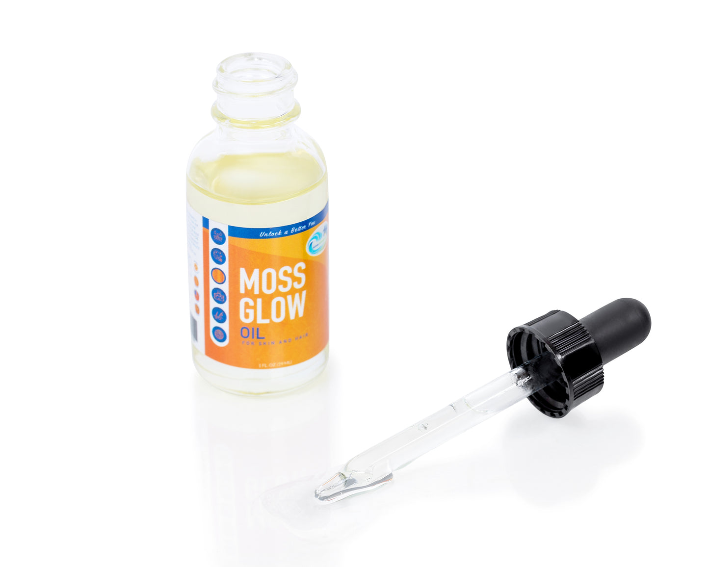 Moss Glow Oil For Hair & Skin - Ocean Botanicals