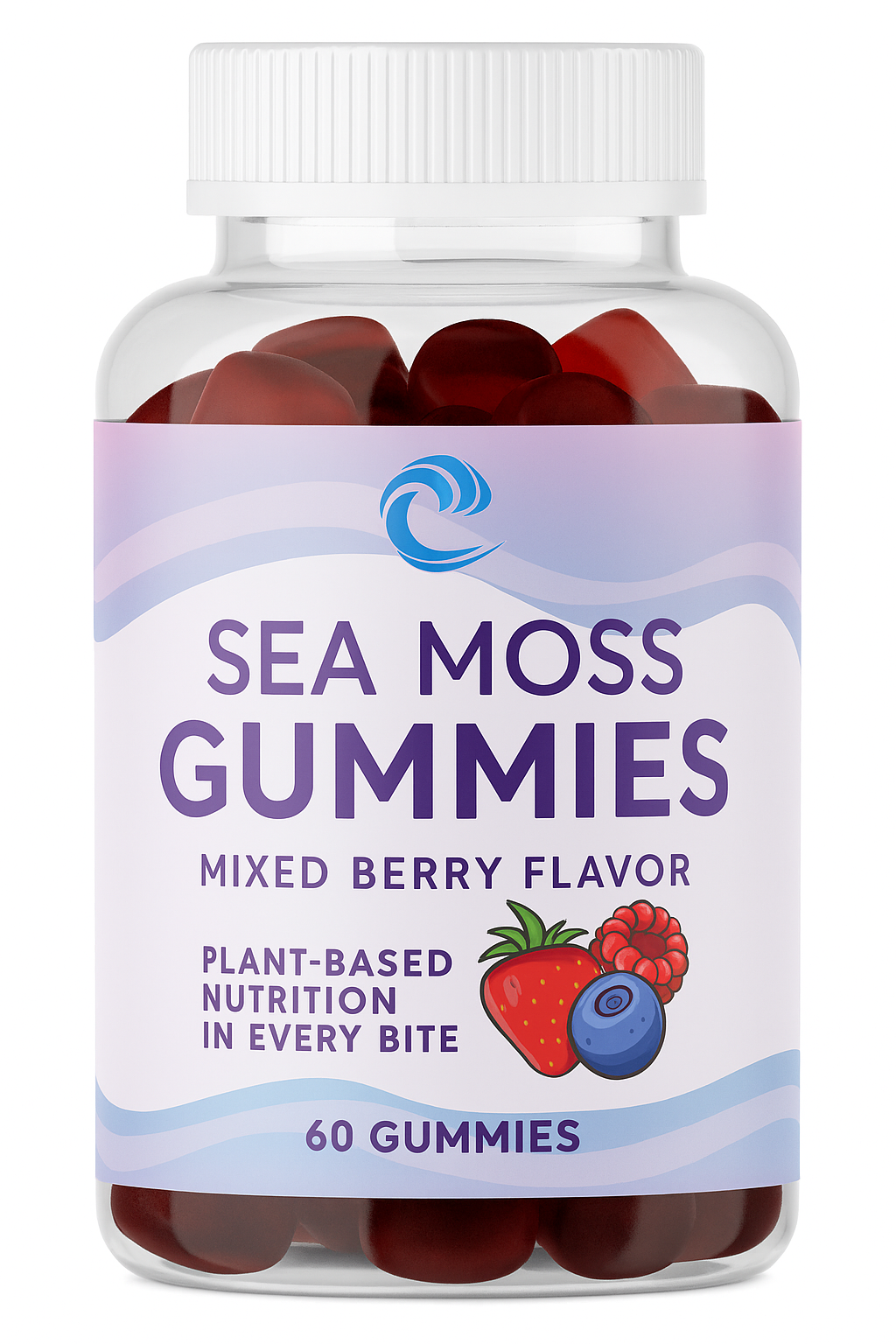 Mixed Berry Sea Moss Gummies - coming soon
