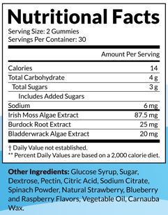 Mixed Berry Sea Moss Gummies