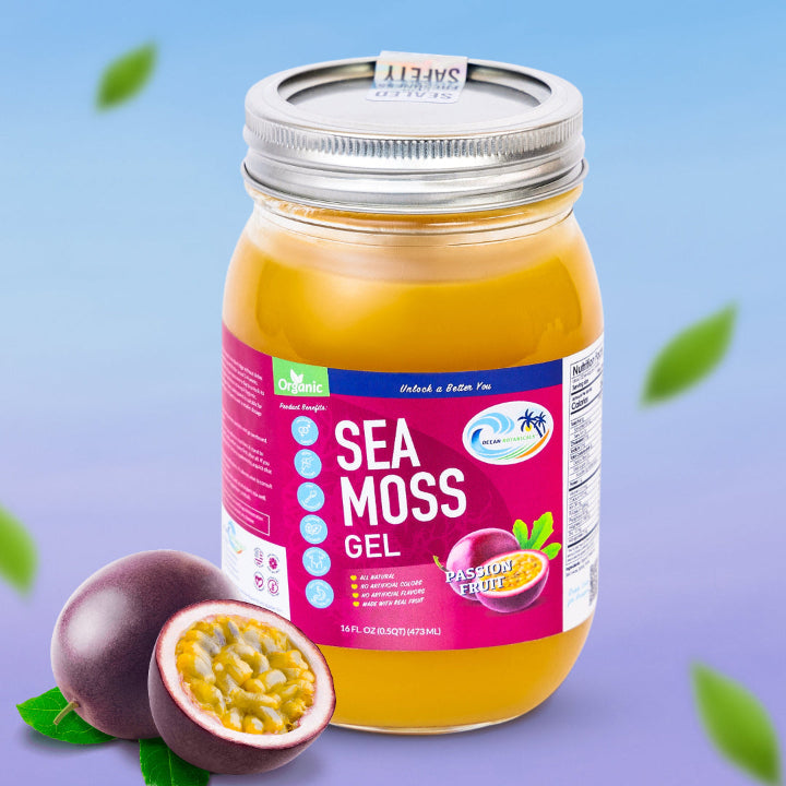 Passion Fruit Sea Moss Gel