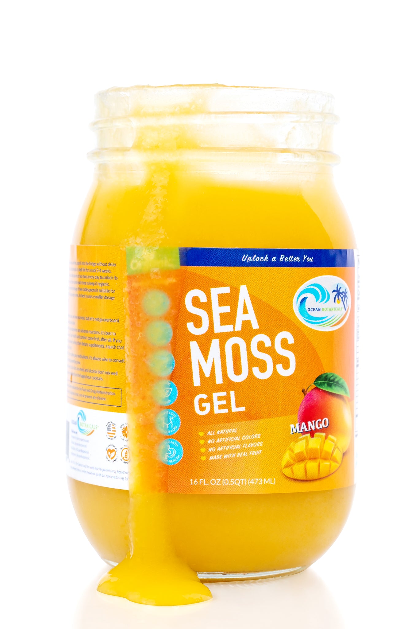 Mango Sea Moss Gel - Ocean Botanicals