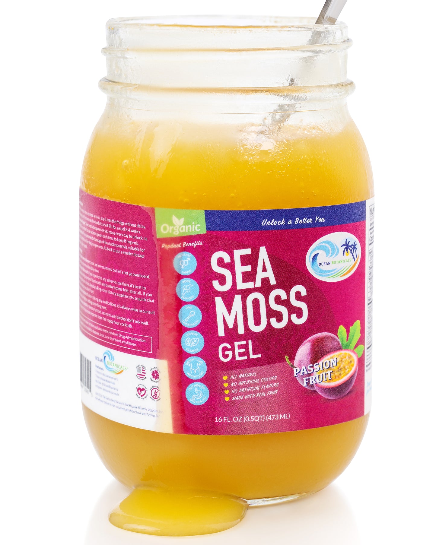 Passion Fruit Moss Gel - Ocean Botanicals