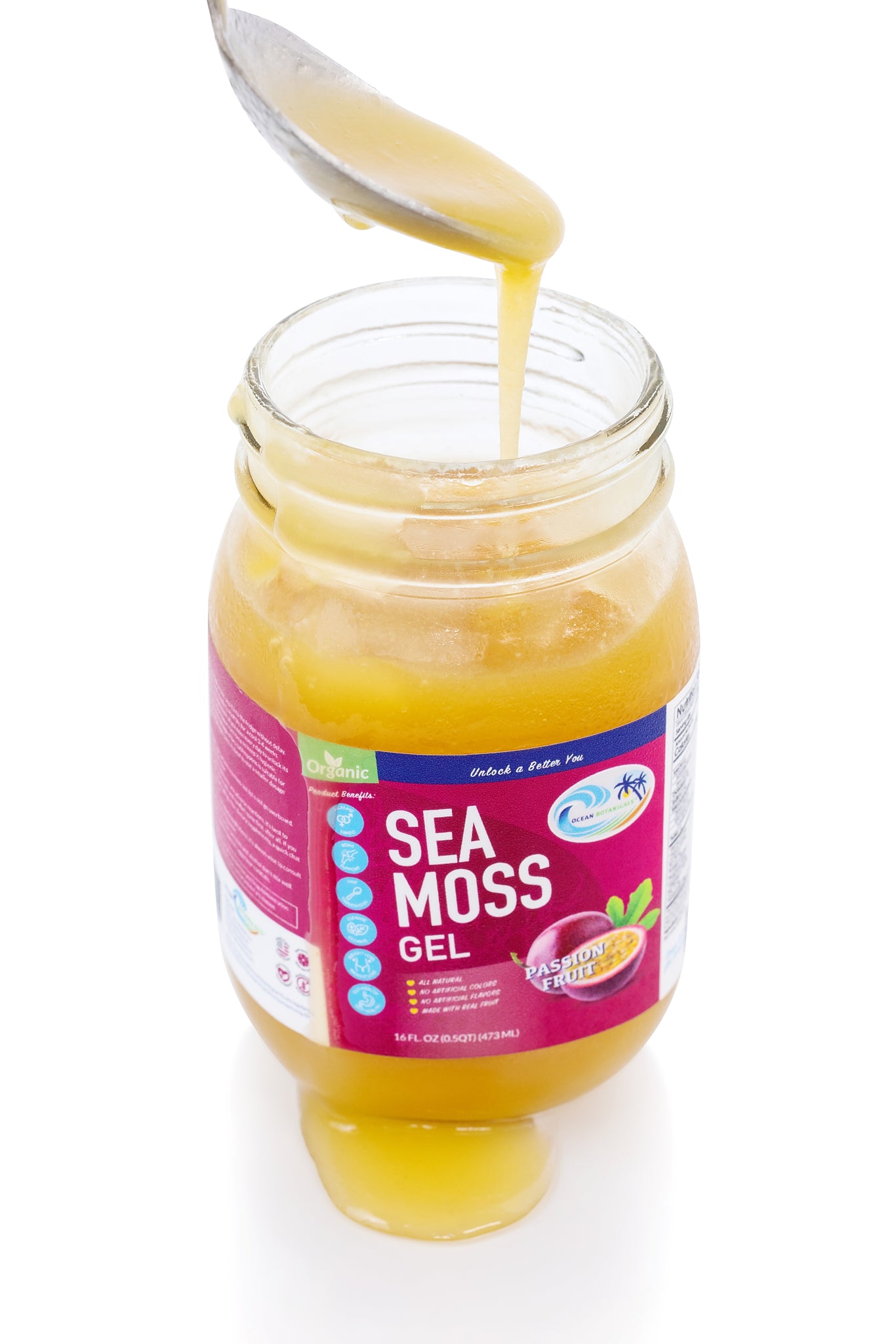 Passion Fruit Moss Gel - Ocean Botanicals