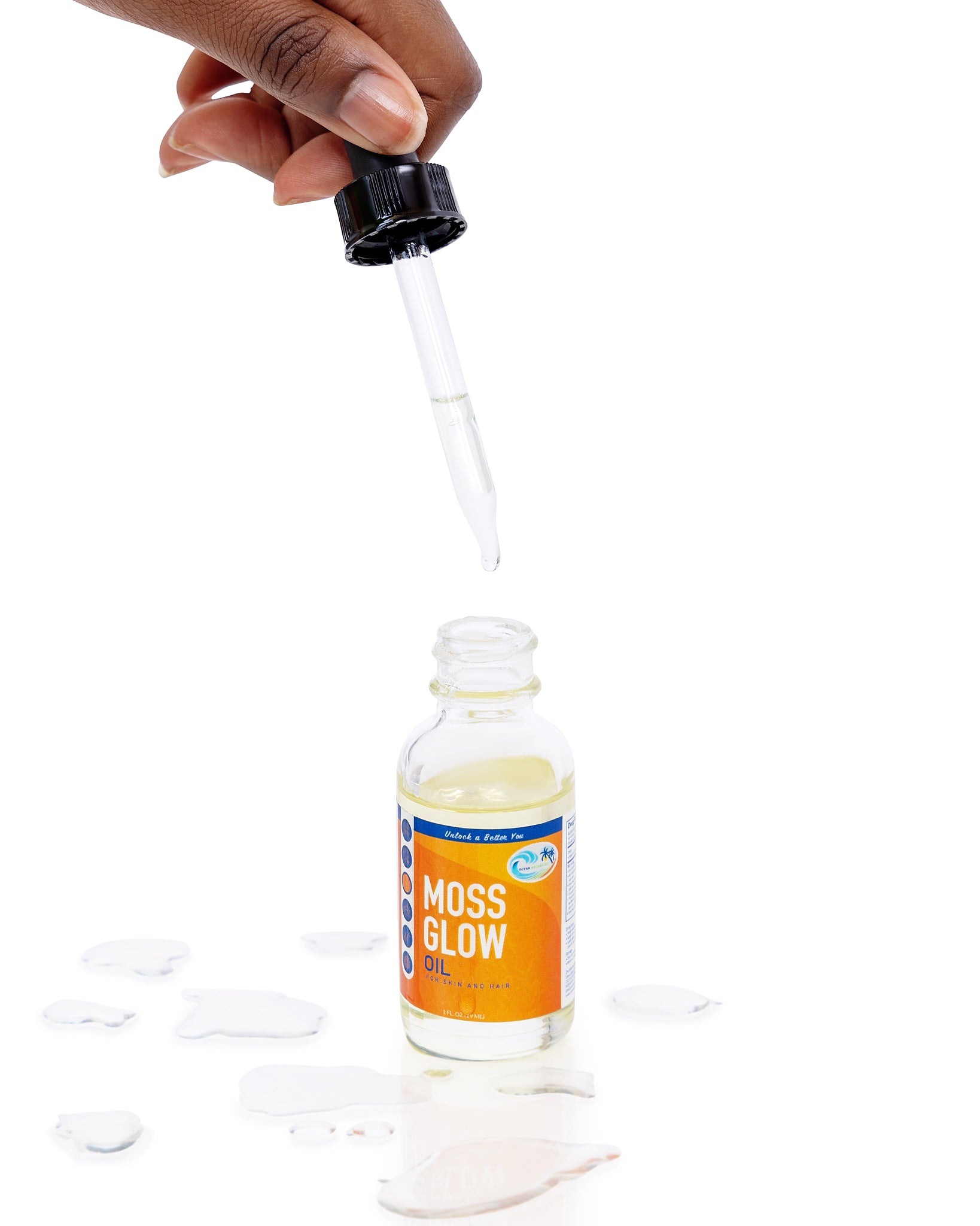 Moss Glow Oil For Hair & Skin - Ocean Botanicals