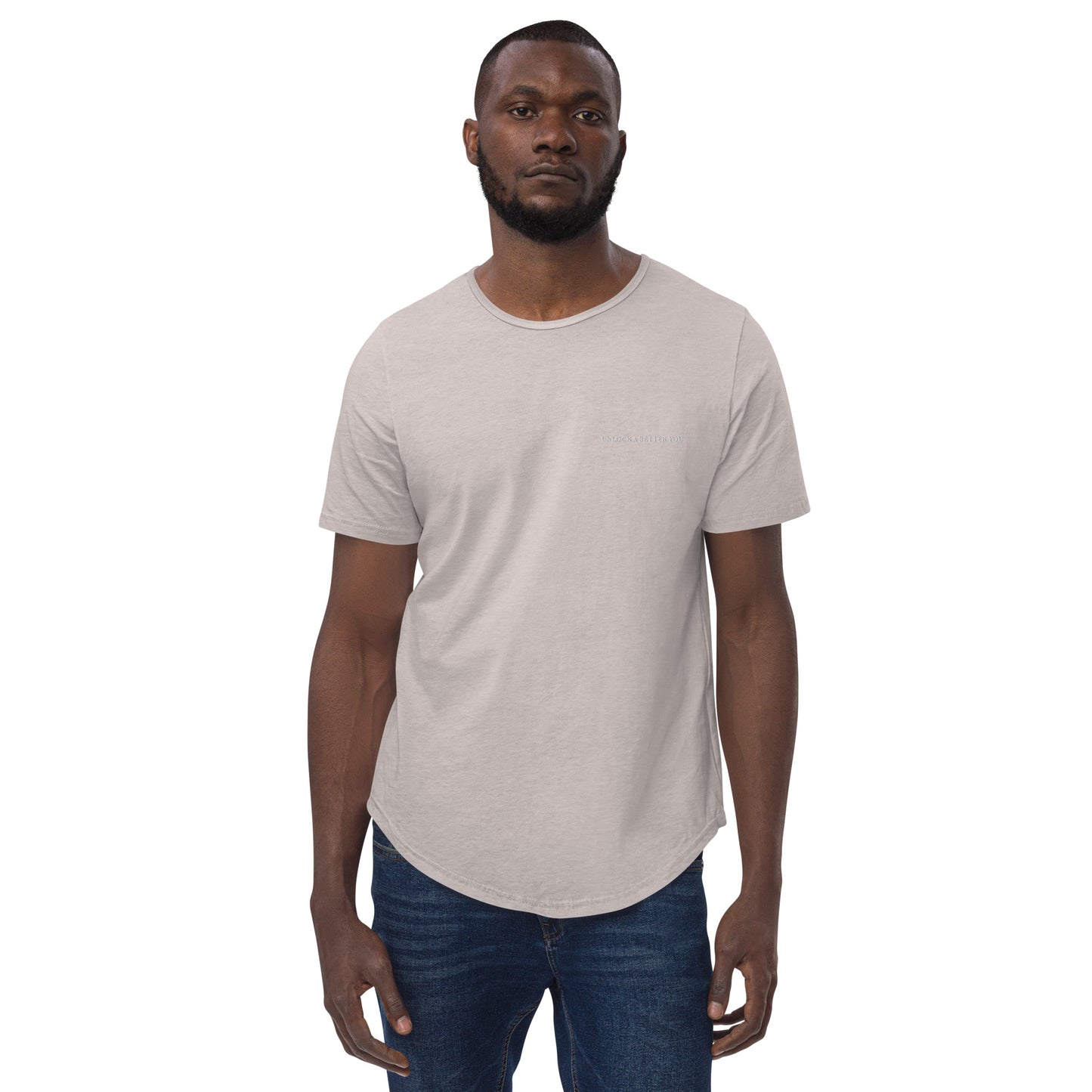 
                  
                    Unlock a better you "Men's Curved Hem T-Shirt" - Ocean Botanicals
                  
                