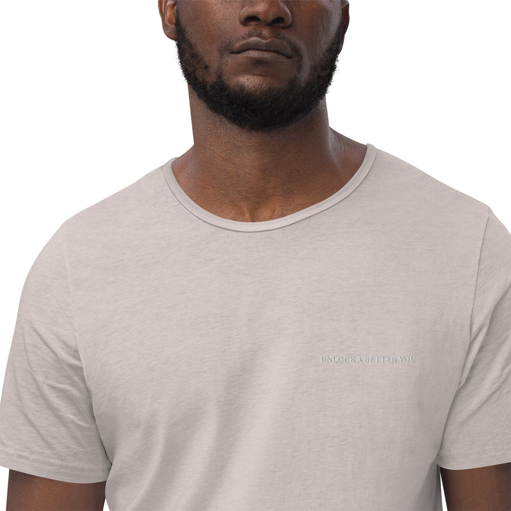 
                  
                    Unlock a better you "Men's Curved Hem T-Shirt" - Ocean Botanicals
                  
                