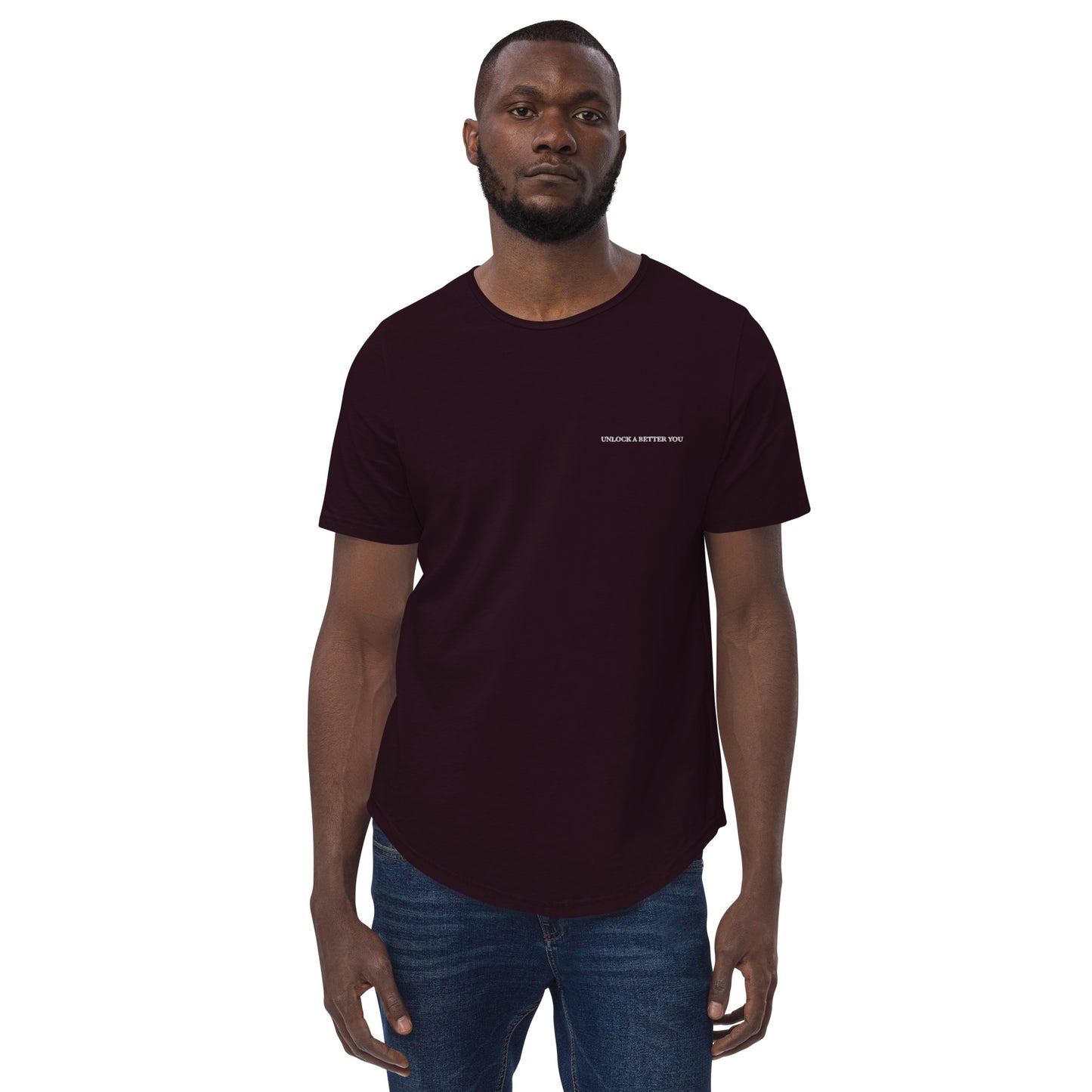 
                  
                    Unlock a better you "Men's Curved Hem T-Shirt" - Ocean Botanicals
                  
                